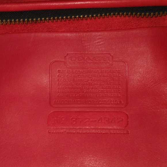 Rare Vintage Coach NYC Slim satchel compact - Picture 8 of 12